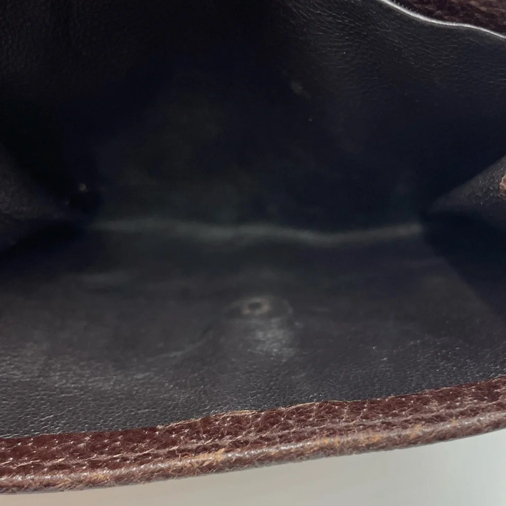 Gucci Brown Monogram Crossbody Belt Bag